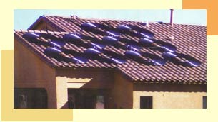 Solar Pool Heating Tile Roof - Tucson