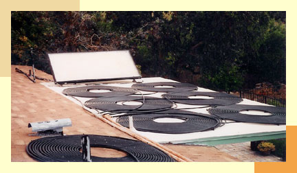 Solar Coils for Pool Heating